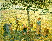 Camille Pissaro Apple Picking at Eragny sur Epte oil on canvas